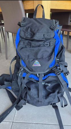 Wanderrucksack 85 l 10 - Adventure Trek blau/schwarz