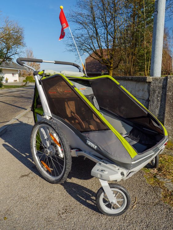 thule-chariot-cougar-2-kinderanh-nger-kaufen-auf-ricardo