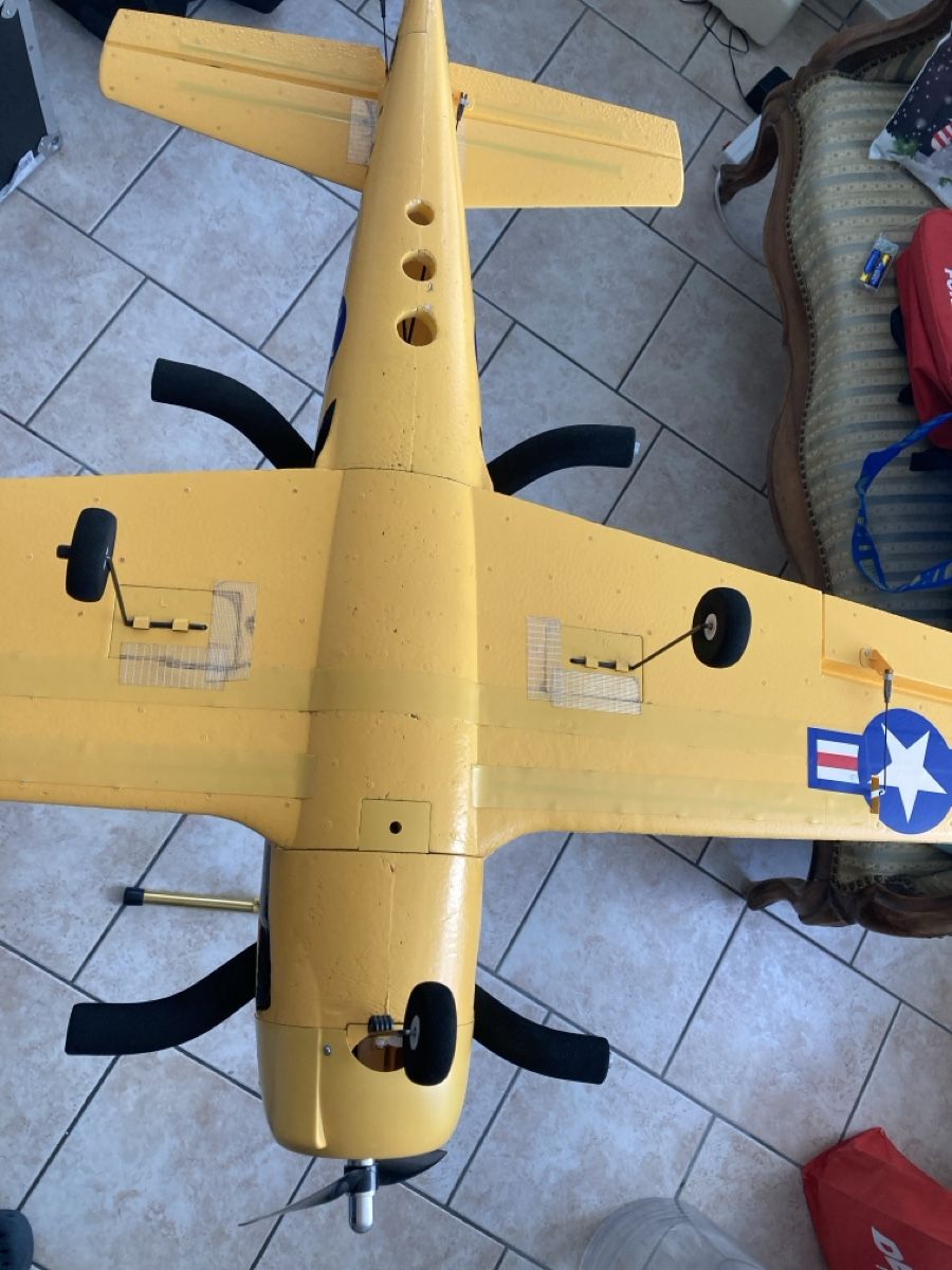 E-Flite Modellismo RC: E-Flite Trojan 1.1m (PNP) – Difettoso da Mellingen venduto da Canti10 3