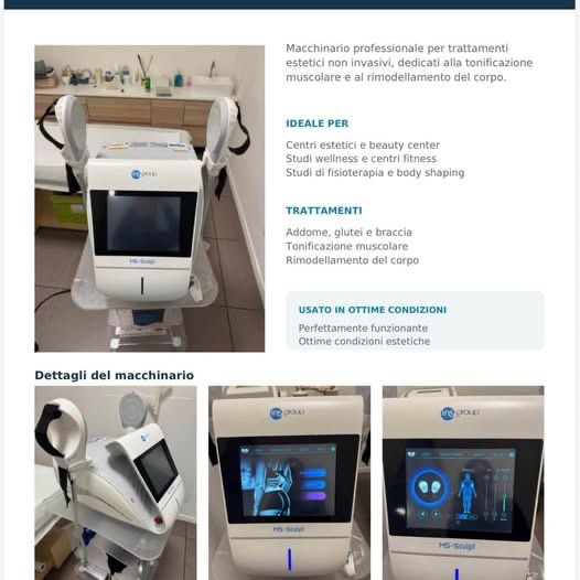 Attrezzature mediche: MS-SCULPT – Usato da Cadenazzo venduto da Anteas