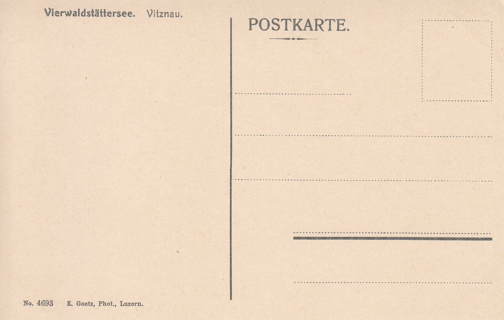 Cartoline postali: Vitznau 1912 – Usato da Bürglen TG venduto da StampGraf 1