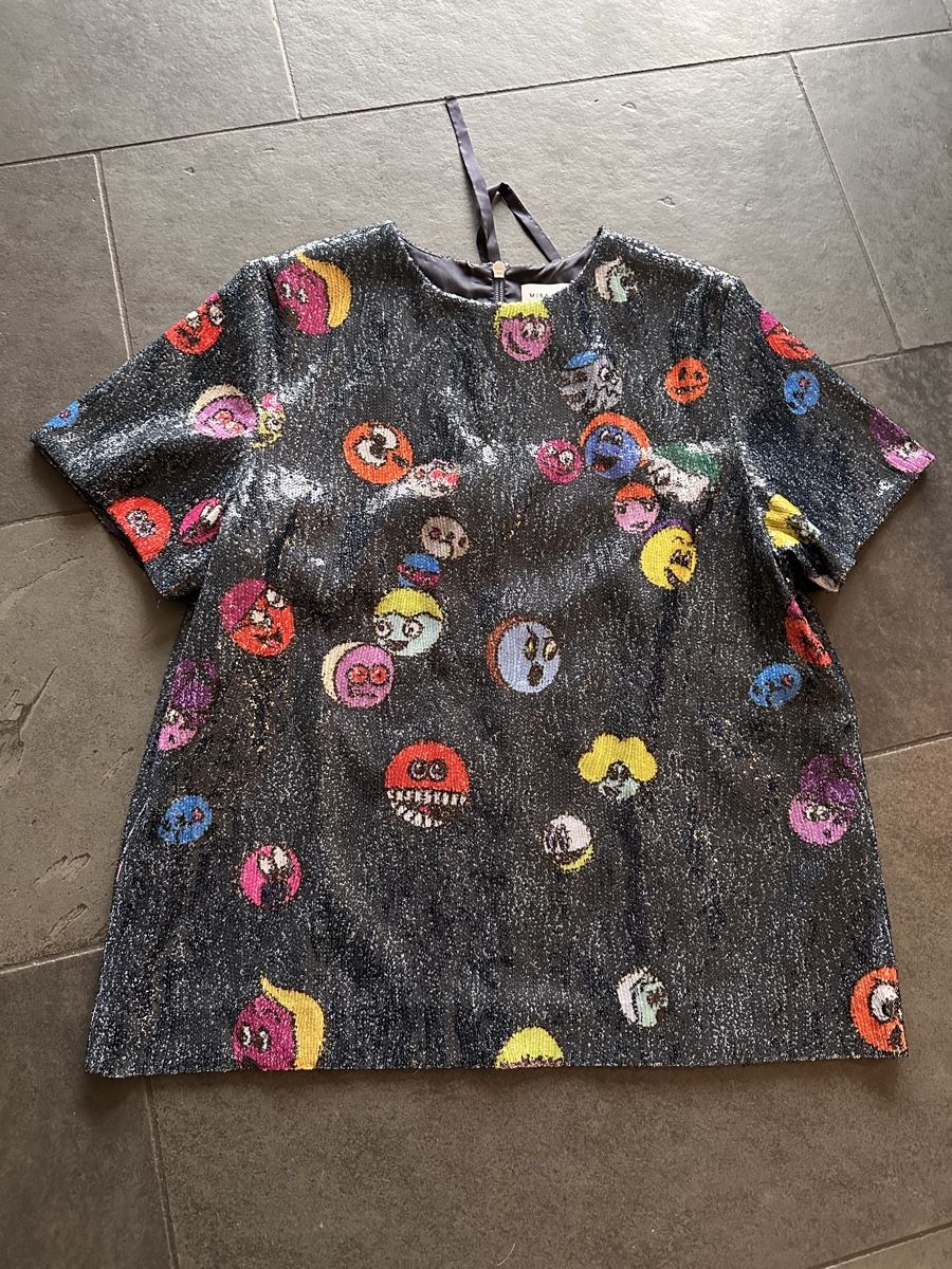 Top: Pailletten Shirt – Nuovo (secondo la descrizione) da illnau venduto da sapperlotti