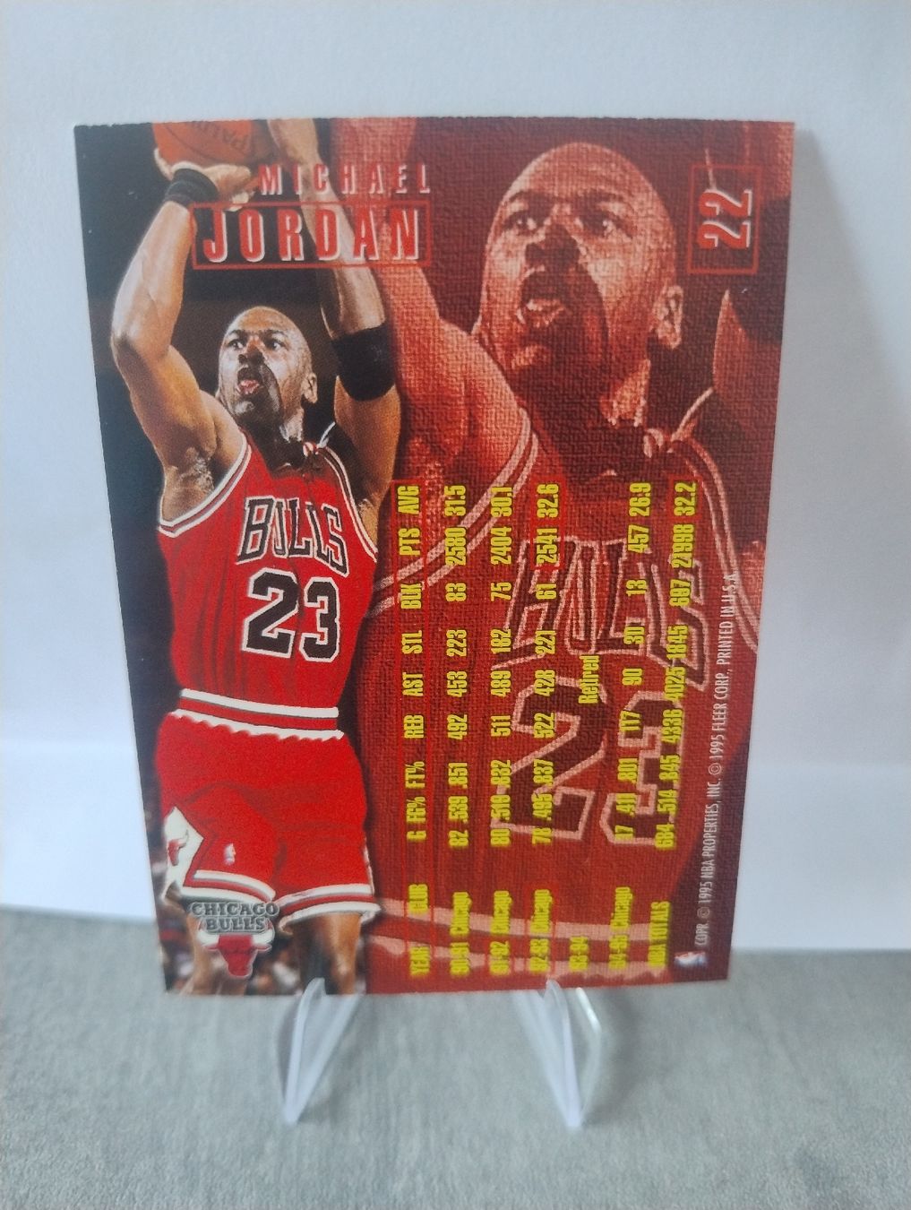 Nba Carte collezionabili: NBA 1995-1996 FLEER MICHAEL JORDAN no 22 – Nuovo (secondo la descrizione) da Martigny venduto da julionix 1