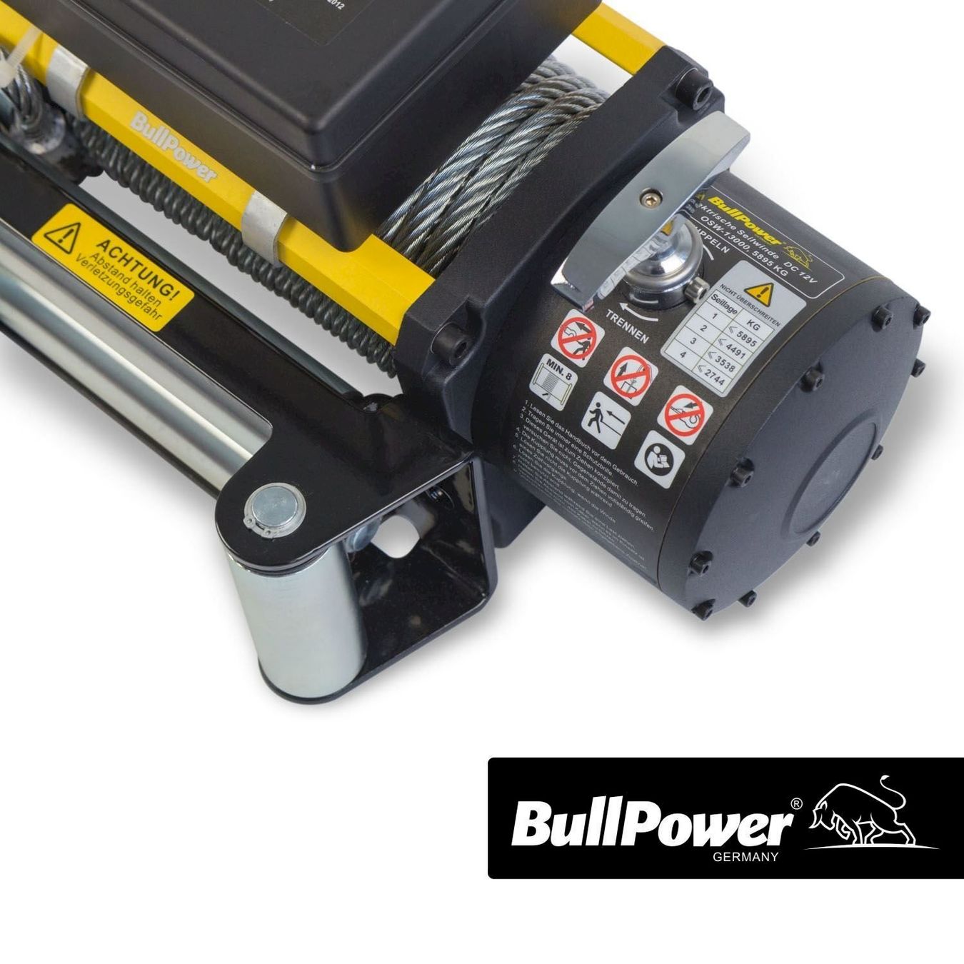 Argani forestali & Pinze posteriori : BullPower OSW-13000 Elektro-Seilwinde – Nuovo e nell'imballaggio originale da Bottighofen venduto da zaap 5