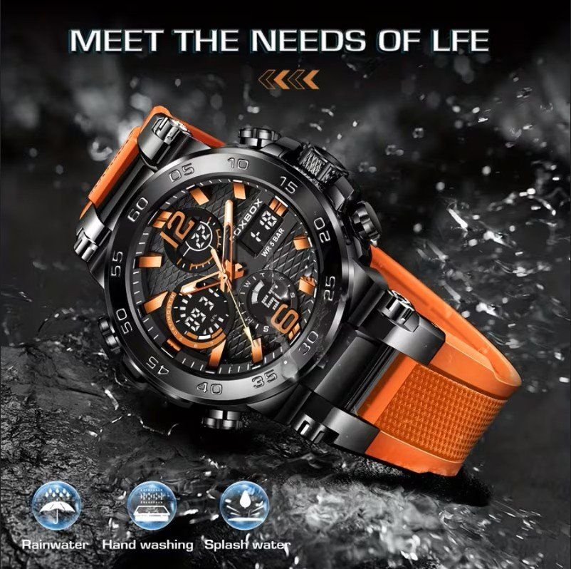 Orologi: Sportuhr / Chronograph – Nuovo e nell'imballaggio originale da Hinterfultigen venduto da Zeisel 1
