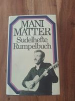 Buch Mani Matter Sudelhefte Rumpelbuch guter Zustand