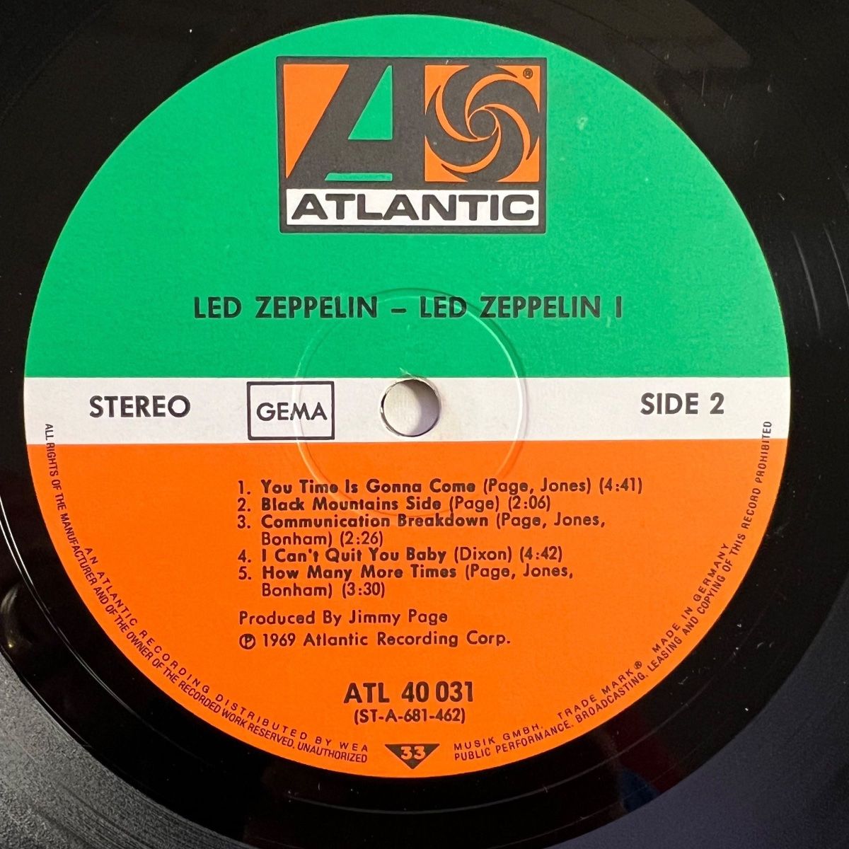 Dischi in vinile: Led Zeppelin - Same / D-Press. 1980 - Very nice Copy – Usato da Gais venduto da soundcave57 3