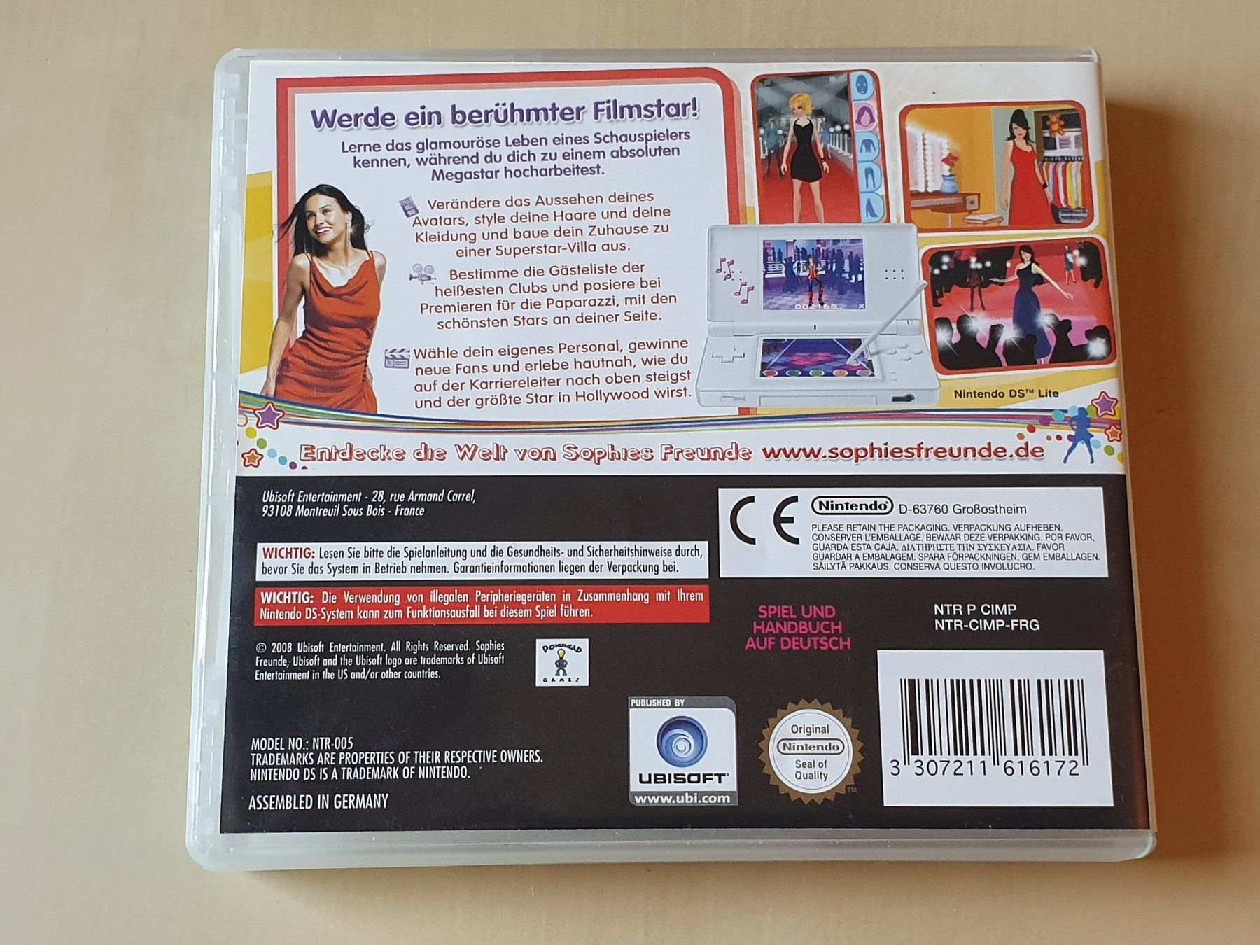 Nintendo Giochi: Sophies Freunde Filmstar – Usato da Stansstad venduto da collectorsshop 1