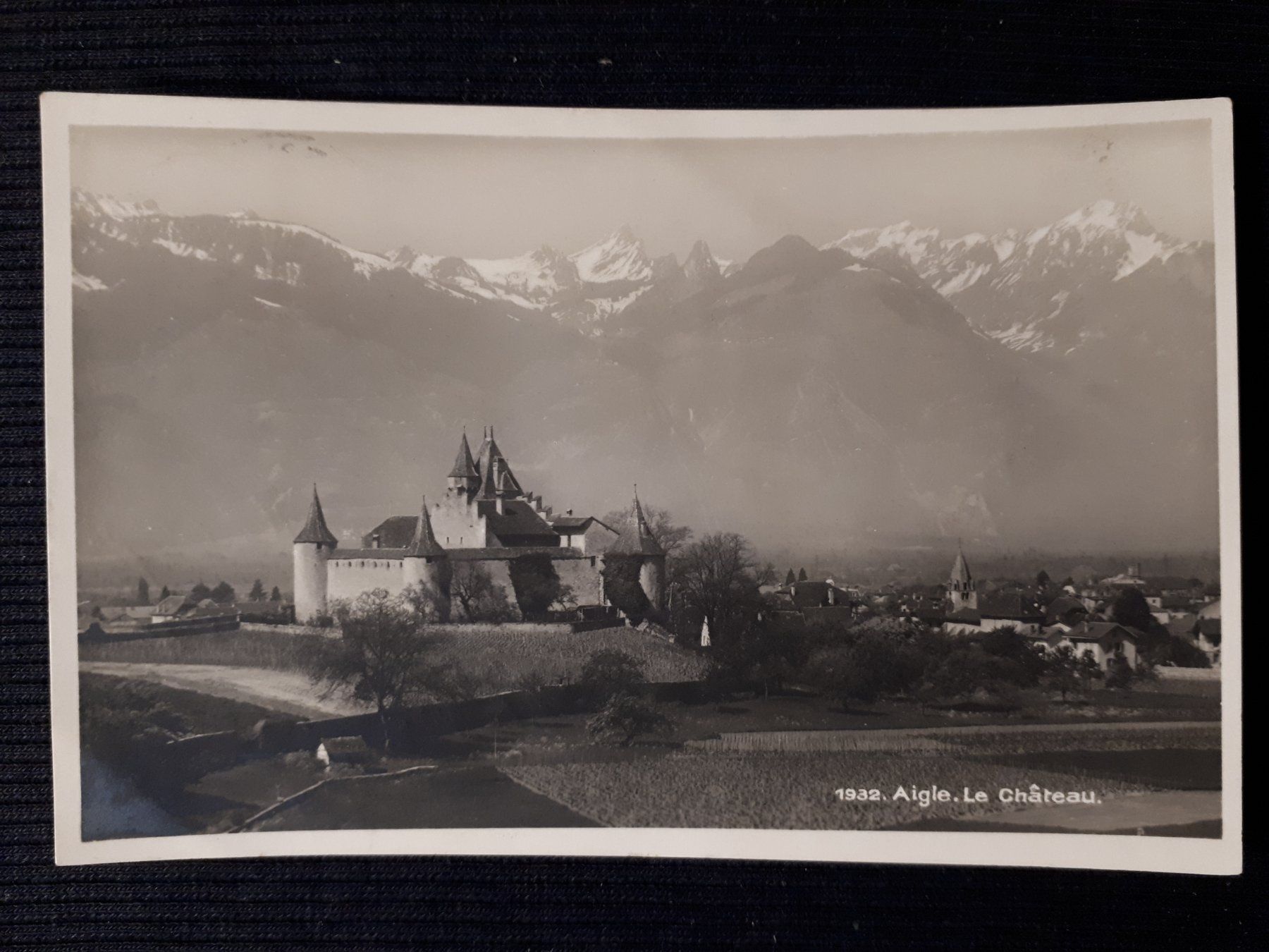Cartoline postali: AIGLE 1929 - LE CHATEUA – Usato da Ponto Valentino venduto da giorgia06