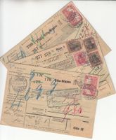 DR 3 Paketkarten 1907