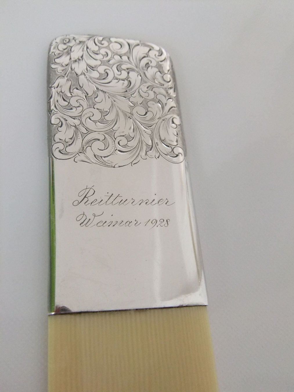 Altro materiale per ufficio: Brieföffner / 800 Silber – Usato da Esslingen venduto da eintagammeer 4