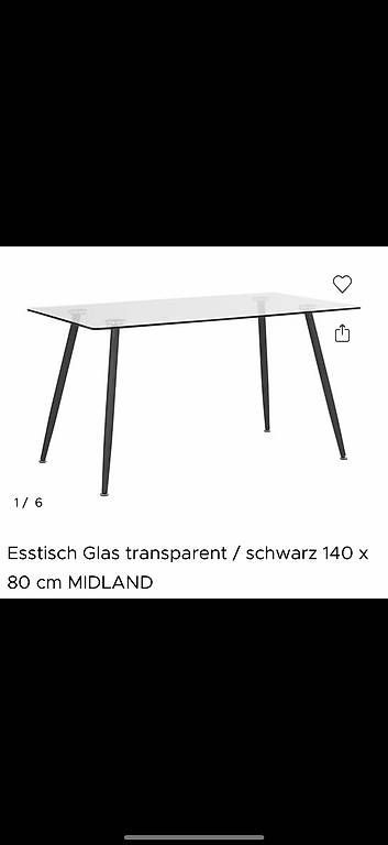 Tables: Glastisch – D'occasion à Wängi par VDMJ_