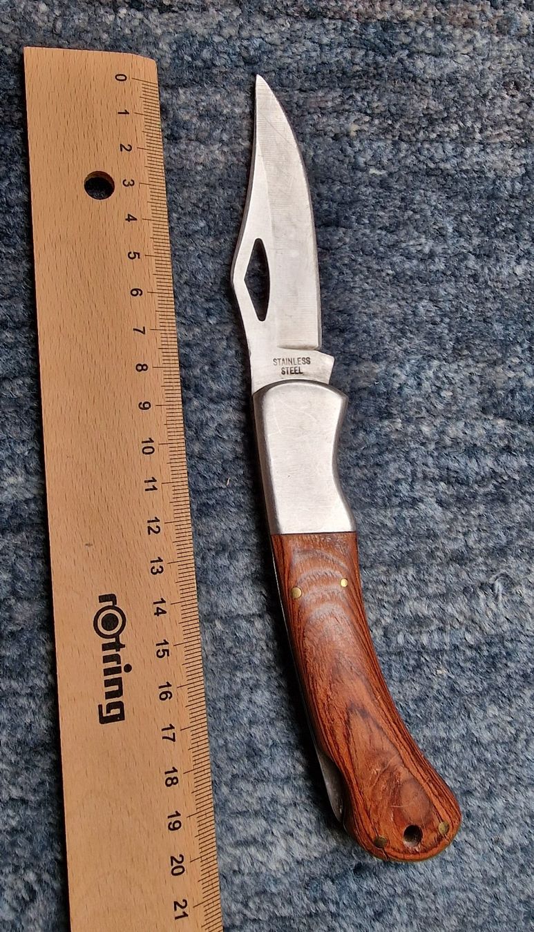 Coltelli tascabile: Taschenmesser Stainless – Usato da Zürich venduto da Frost. 5