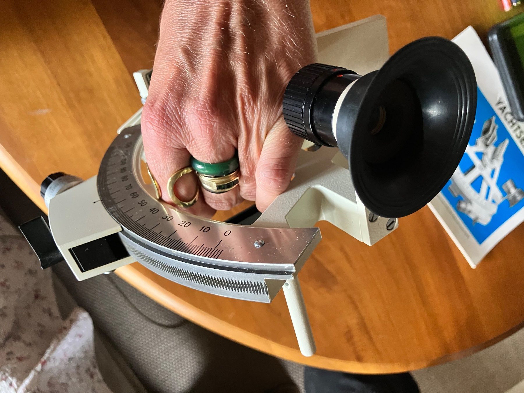 Navigatori: Freiberger Yachtsextant – Usato da Biezwil venduto da Feldlerche 1