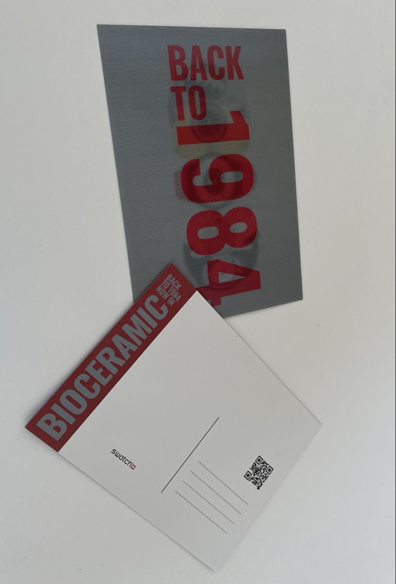 Cartoline postali: Postkarte Swatch Wackelbilder – Usato da Dietikon venduto da Tiburon6 1