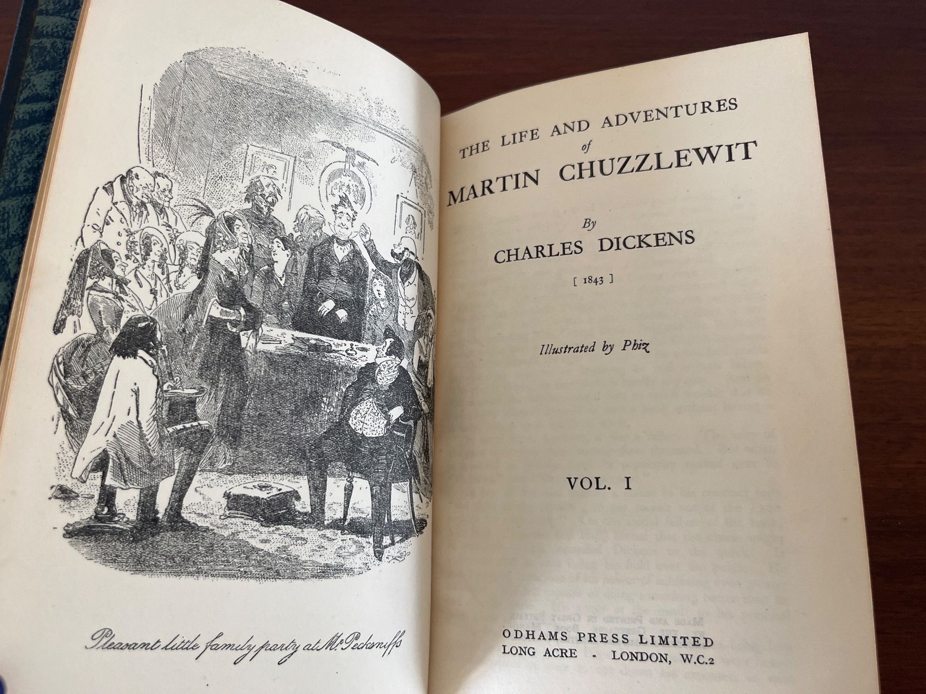 Libri: Buch - Martin Chuzzlewit, Charles Dickens, 1843, englisch – Usato da Luzern venduto da Jiggy_8898 4