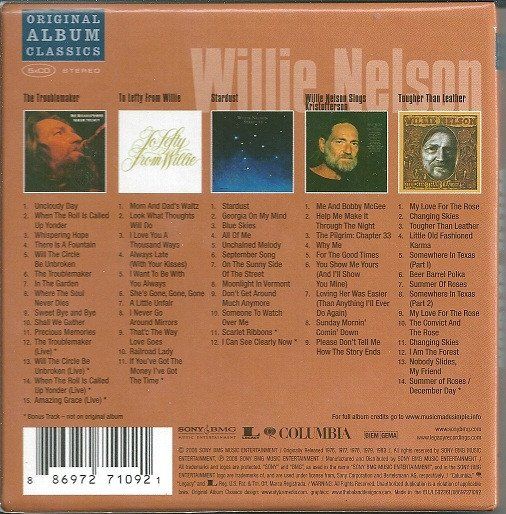 Nelson Willie Original Album Classics 5CD Kaufen auf Ricardo