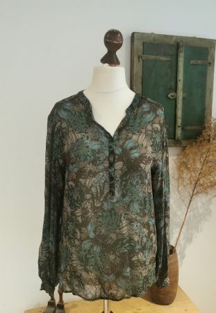 Nile zarte Viscose Bluse Gr. M/L