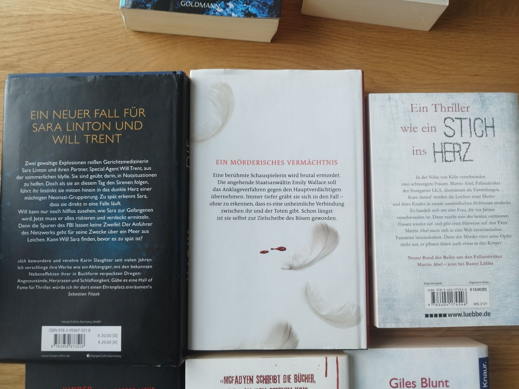 Libri: Bücher-Set - Thriller – Usato da Buchrain venduto da samsam013 1