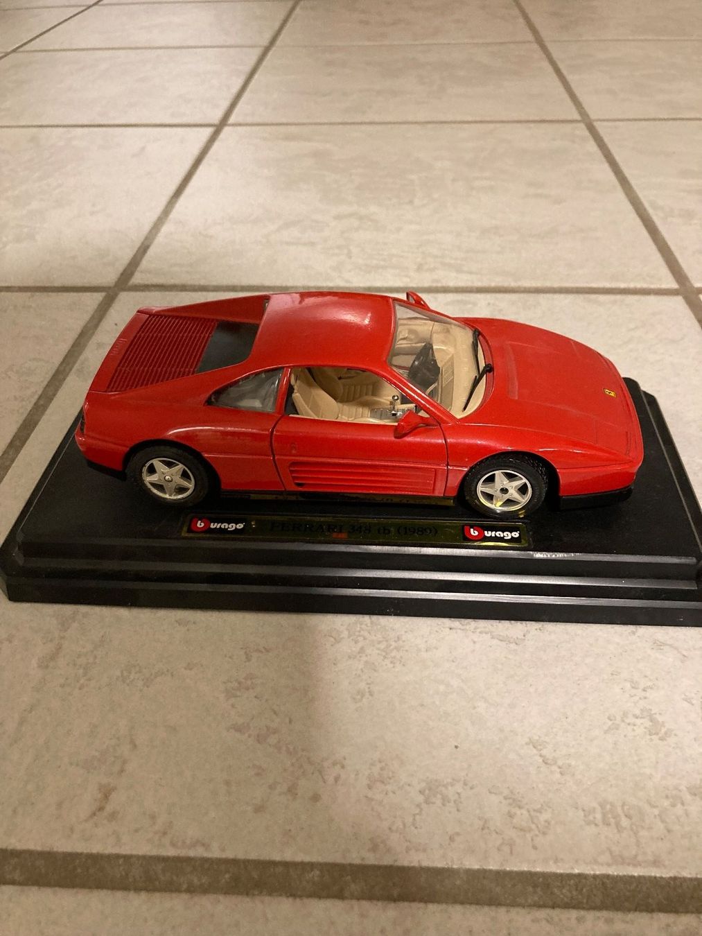 Ferrari Modellini d'auto: Modellauto Ferrari 348 tb (1989) – Usato da Mönchaltorf venduto da Tschibi 5