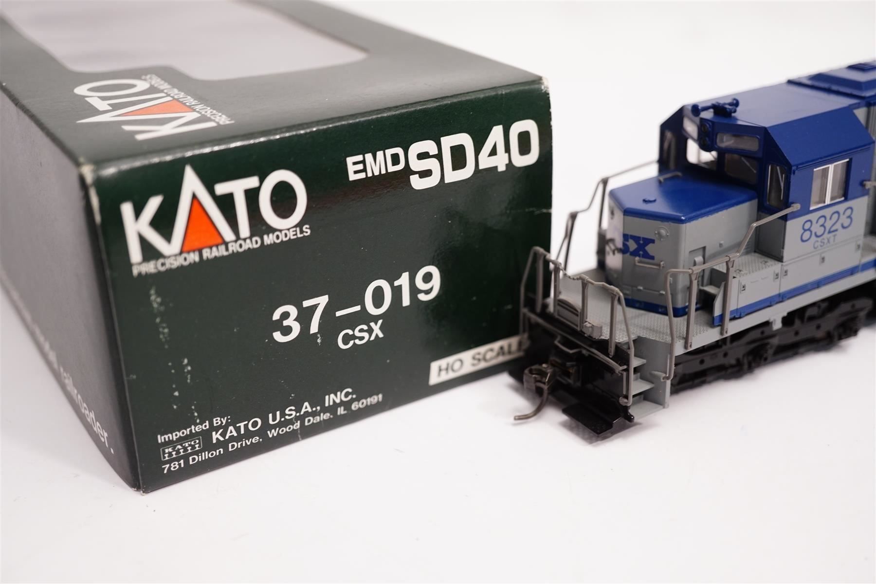 Kato Modelleisenbahnen: 5ß Kato 37-019 EMDSD40 CSX – Gebraucht aus Uetendorf von tigermuegi
