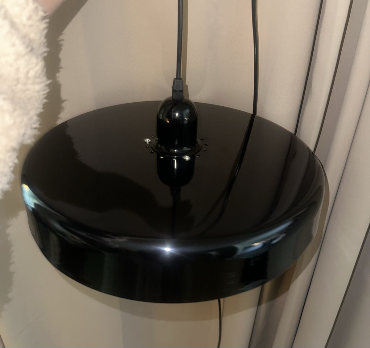 Lampadari & plafoniere: Space Age Stil Hängelampe schwarz, neu! – Usato da Bern venduto da Bellsjingle 1