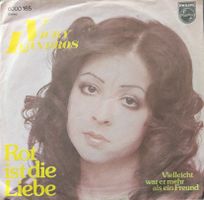 Vinyl Single Vicky Leandros - Rot ist die Liebe