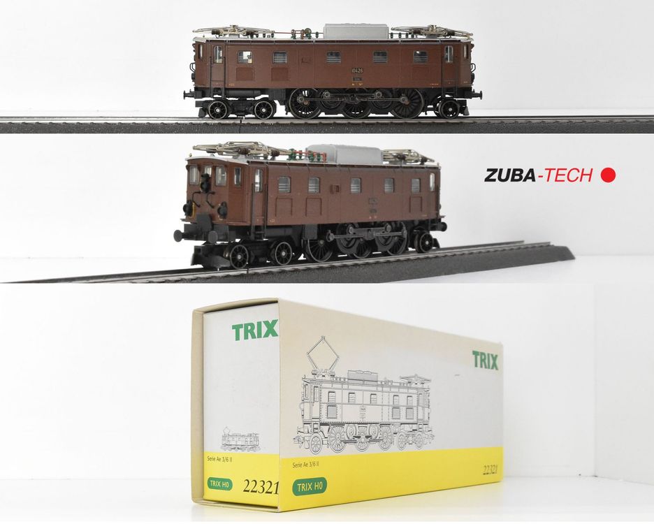 TRIX 22321 SBB Ae 3/6 II CFF Digital OVP (Gebraucht) in Brissago für