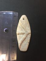 Handgemachter Speckstein Anhänger