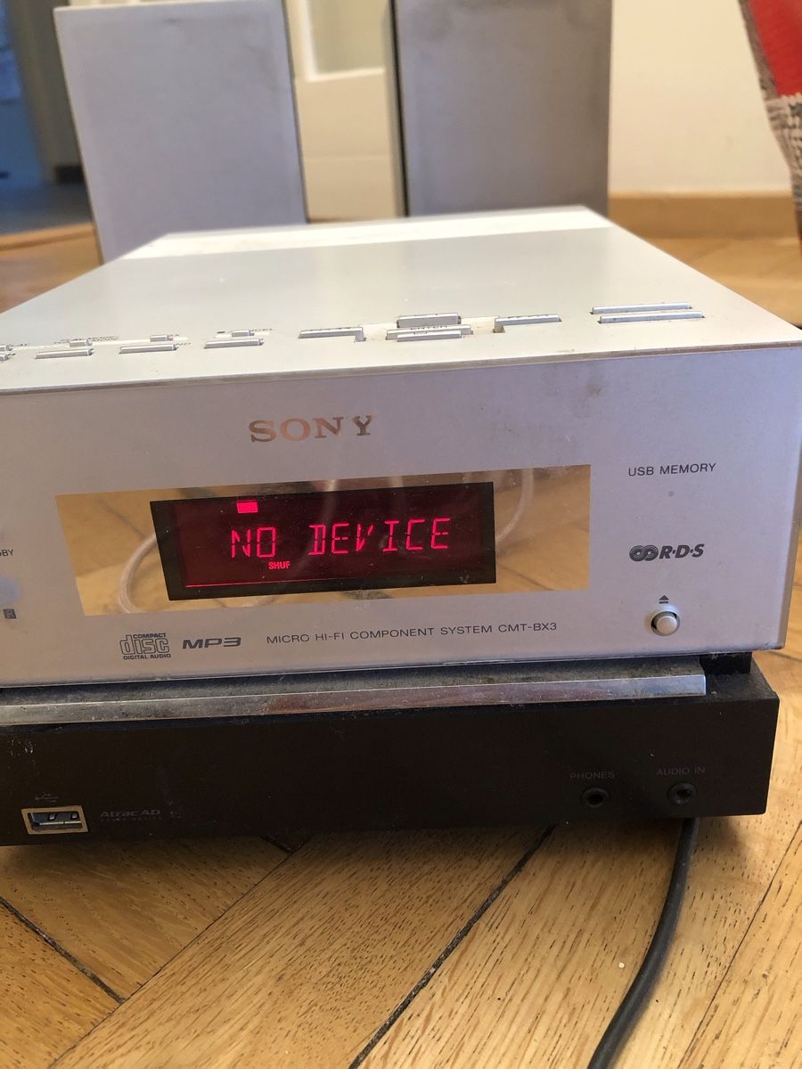 Sony Multimediaplayer & Streamer: Chaîne HiFi Sony CMT-BX3 avec télécommande – Neu (gemäss Beschreibung) aus Genève von fra_f685