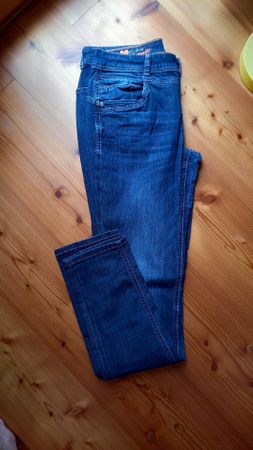 Damen Jeans Street One casualfit Grösse 30/34 dunkelblau