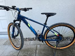 Mountainbike, 16-er Rahmen, 27 Zoll Reifen, 27 Gang