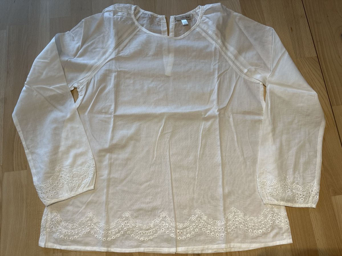 Blusen, T-Shirts & Tops: Mädchen Bluse weiss, Gr. 150 – Gebraucht aus Zürich von xvm_jrm6