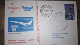 Swissair Lupo 69 Bukarest - Zürich - Luzern 24.04.1969