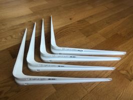 Wandregal-Winkel weiss 350 mm 4 Stk.
