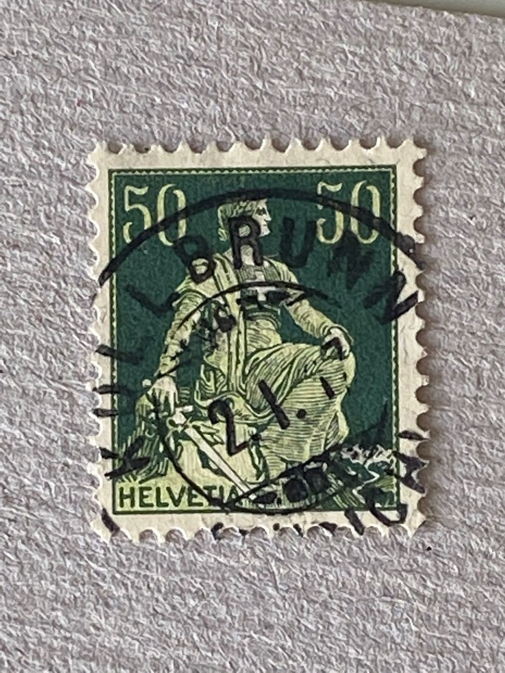 Tutti i francobolli: 113, Kollbrunn – Usato da Aarau venduto da hilde47