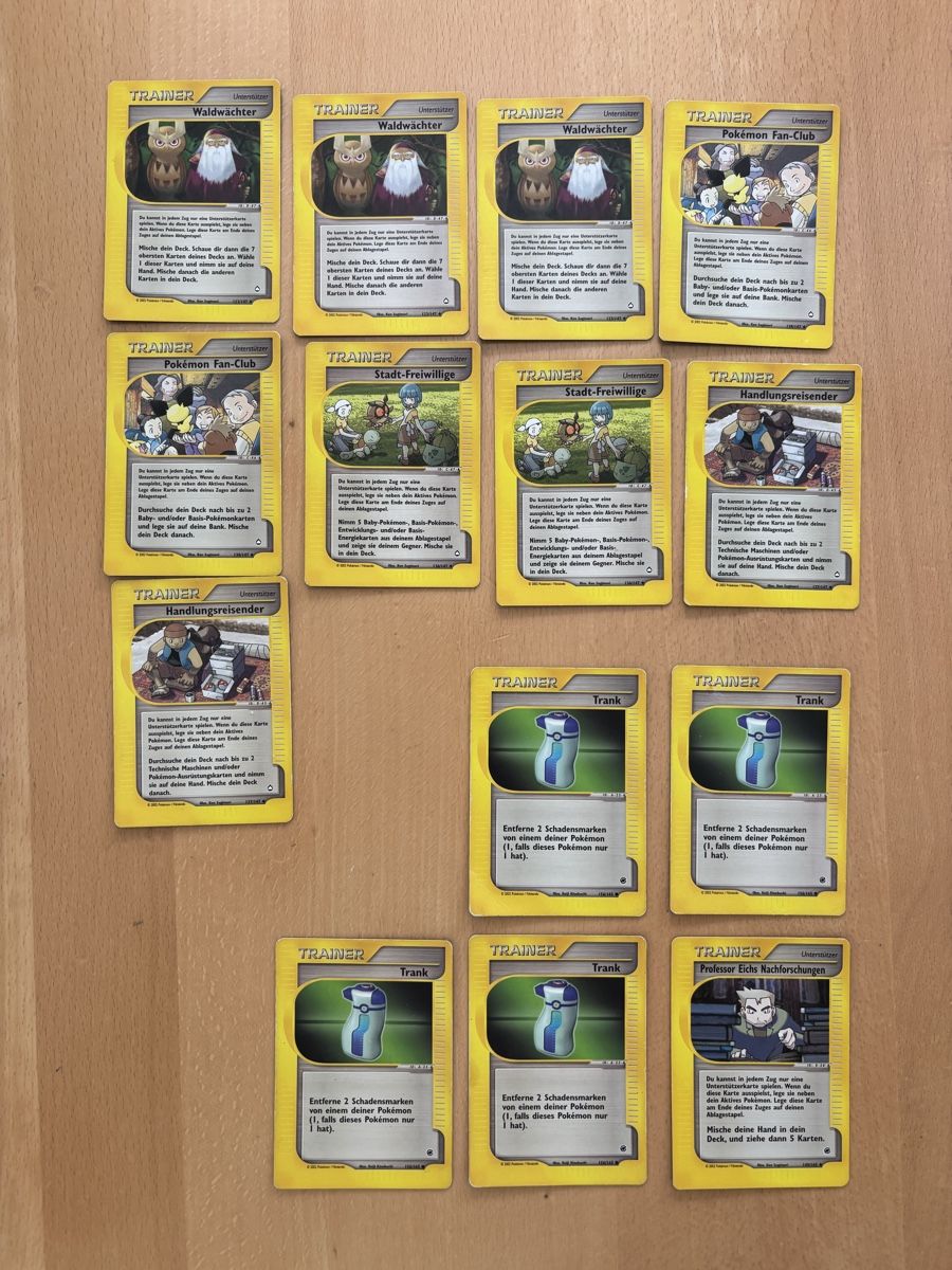 Pokémon Carte collezionabili: Vintage Trainer-KartenBundle - Aquapolis + Expedition / DEU – Usato da Wettingen venduto da TaMoritz