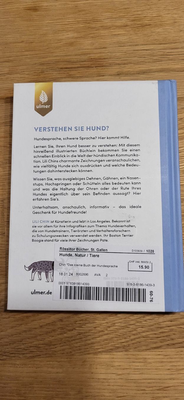 Libri: Das kleine Buch der Hundesprache  – Nuovo (secondo la descrizione) da oberuzwil venduto da Dogstyle 1