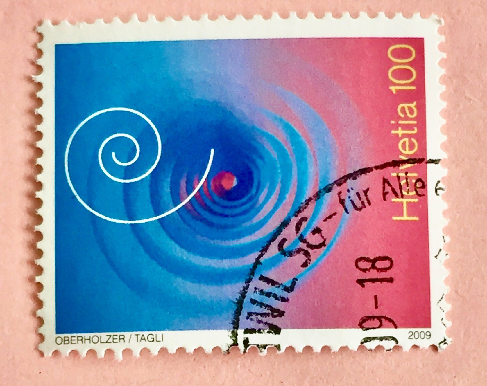 Tutti i francobolli: Nr.1320 mit Stempel Geburt 2009   – Usato da Aarau venduto da Billa007