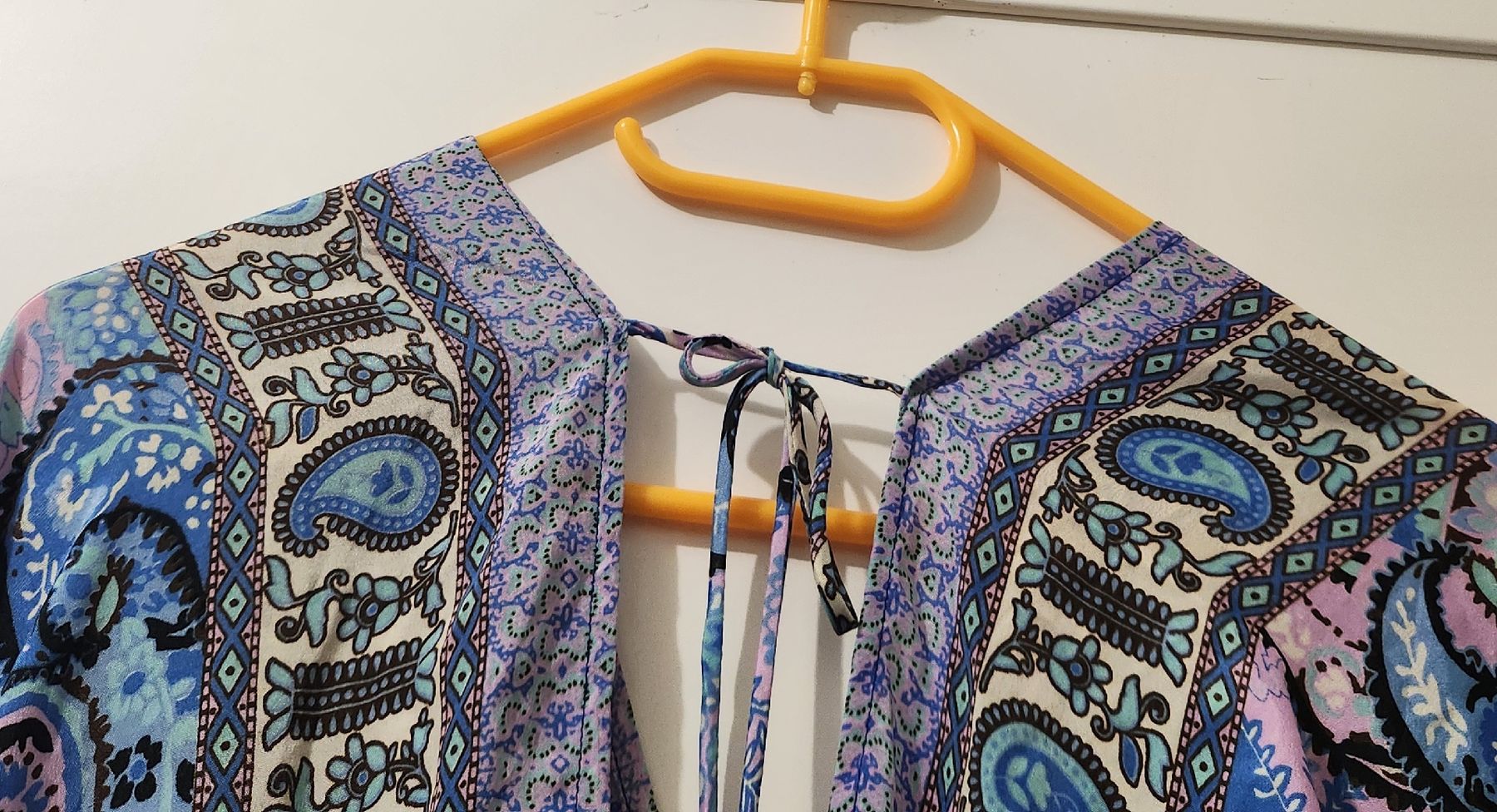 Robes: Robe longue imprimée poly-soie taille unique  – D'occasion à Niedergösgen par Eva2410 3
