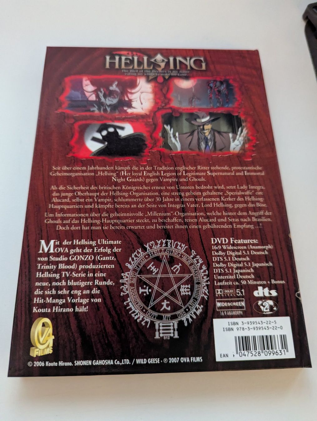 Tutti i DVDs: Hellsing Ultimate OVA II + III DVDs – Usato da Hünenberg See venduto da SpecialEditionGaming 3
