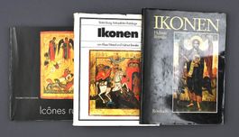 Lot Fachbücher Ikonen, Russland