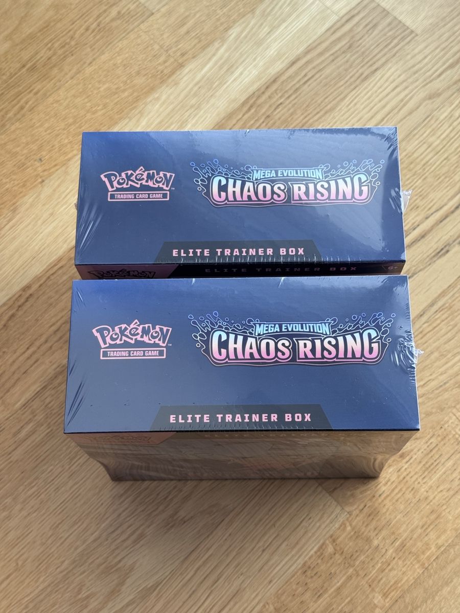 Pokémon Carte collezionabili: Pokémon Mega Evolution Chaos Rising ETB Bundle 🔥 EN sealed – Nuovo e nell'imballaggio originale da Thun venduto da Puliziker 2