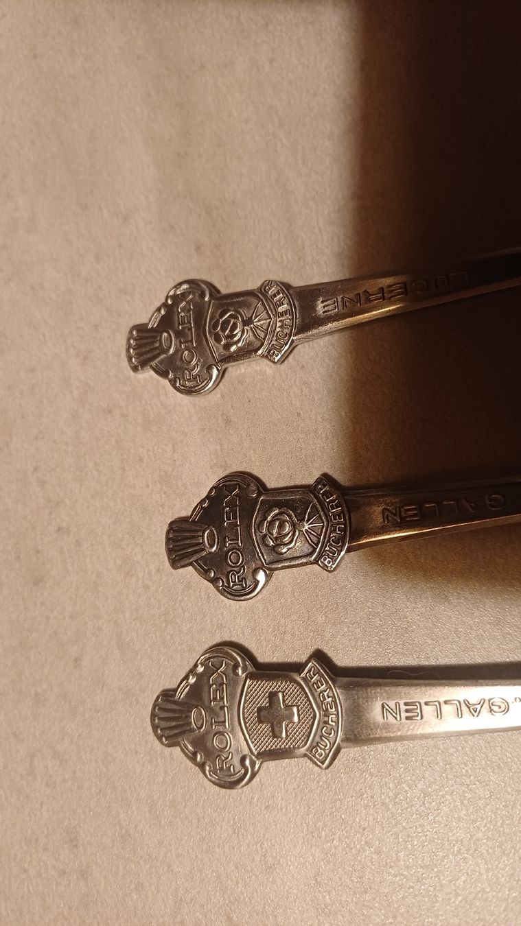 Cucchiai: 3 Rolex Löffeli  – Usato da Flawil venduto da Naphtali 1
