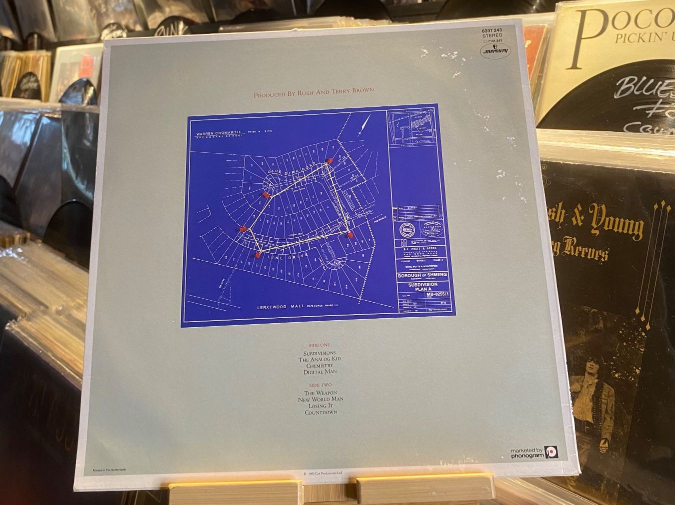 Dischi in vinile: RUSH – SIGNALS...OG NL 1982...VG/VG – Usato da Gals venduto da Diskopatshop 1