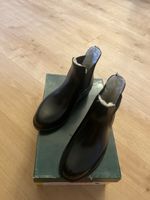 Bottines d'hiver d’équitation en cuir fourrées, taille 31