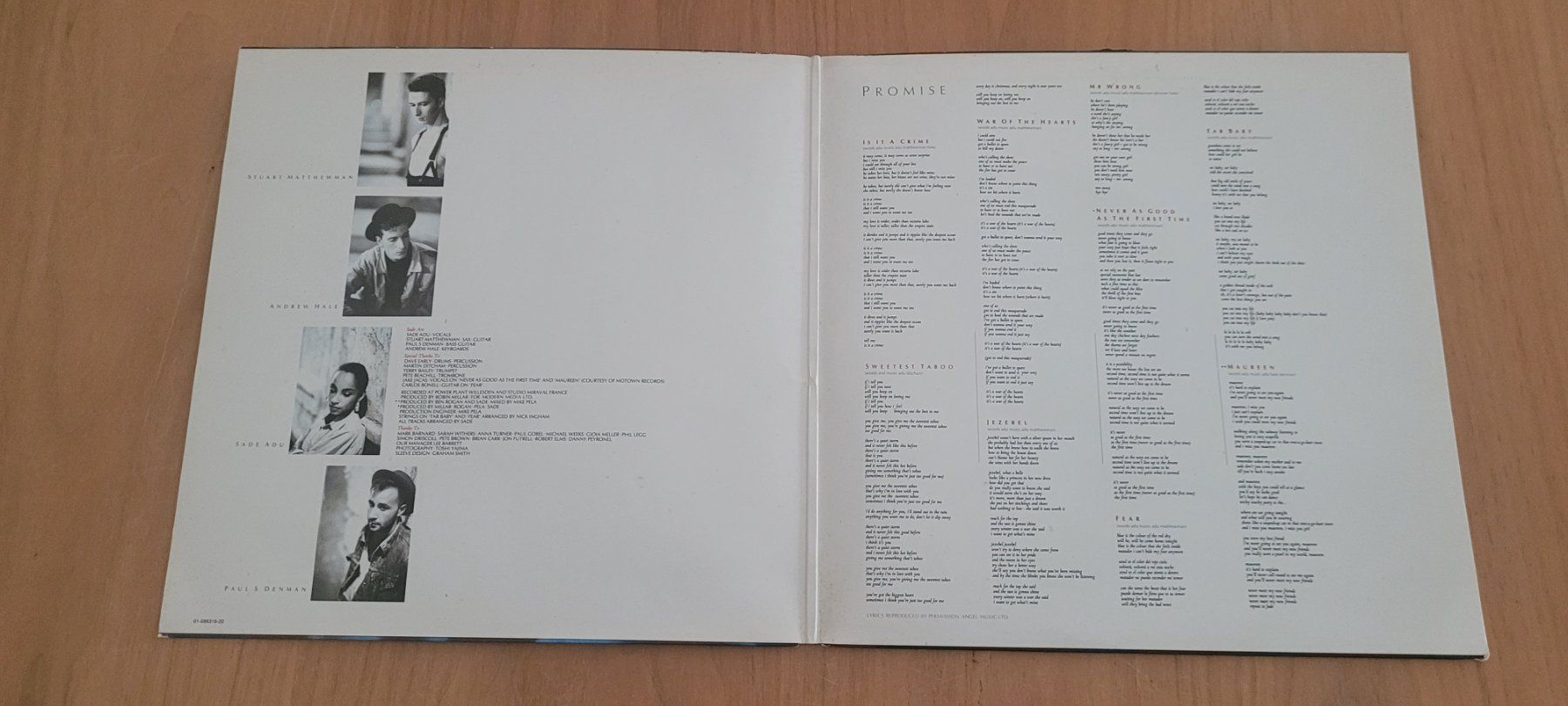Vinyles: LP  Sade – D'occasion à Martigny par MZ-67 1