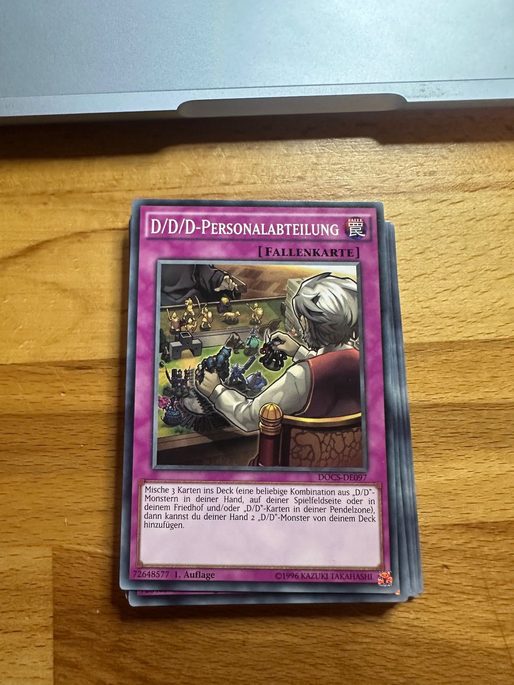 Yugioh Sammelbilder & Trading cards: D/D/D-Personalabteilung Fallenkarte, DOCS-DE097 – Neu (gemäss Beschreibung) aus Schaan von Hermine2018