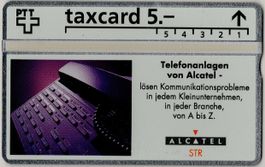 5.- Alcatel STR AG (dt) - seltene Kunden Taxcard