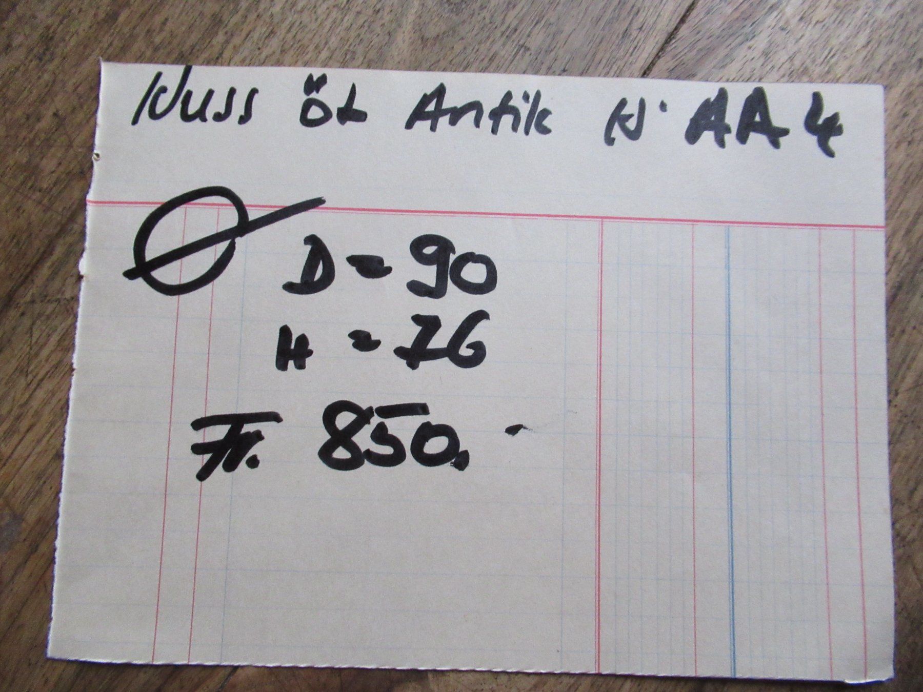 Tische: Runder Beizentisch (Nuss/90) – Gebraucht aus Berg SG von Pizza58 7